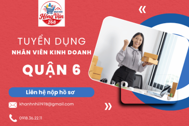 Tuyển dụng nhân viên kinh doanh Quận 6