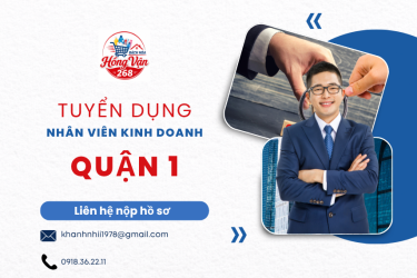 Tuyển dụng nhân viên kinh doanh Quận 1